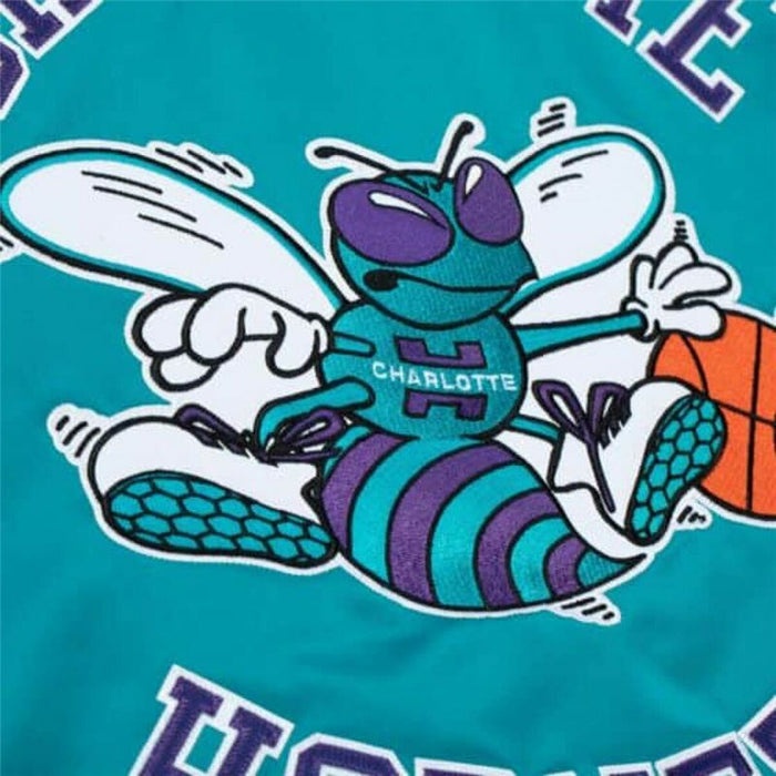 Men's Sports Jacket Mitchell & Ness Charlotte Hornets Blue