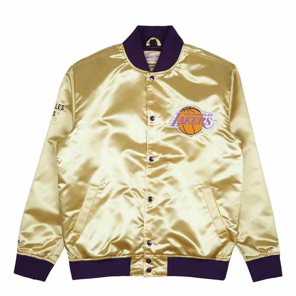 Men's Sports Jacket Mitchell & Ness Los Angeles Lakers Basketball Golden