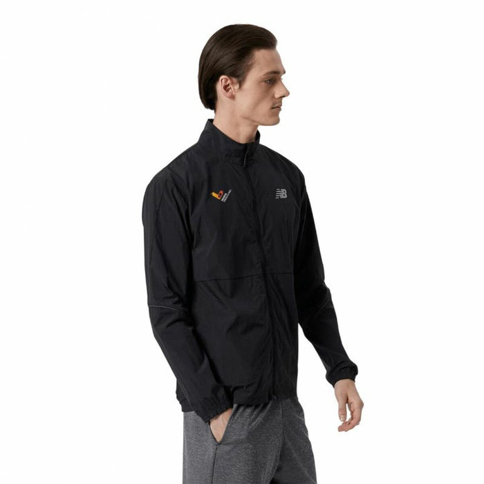 Men's Sports Jacket New Balance Impact Run Black