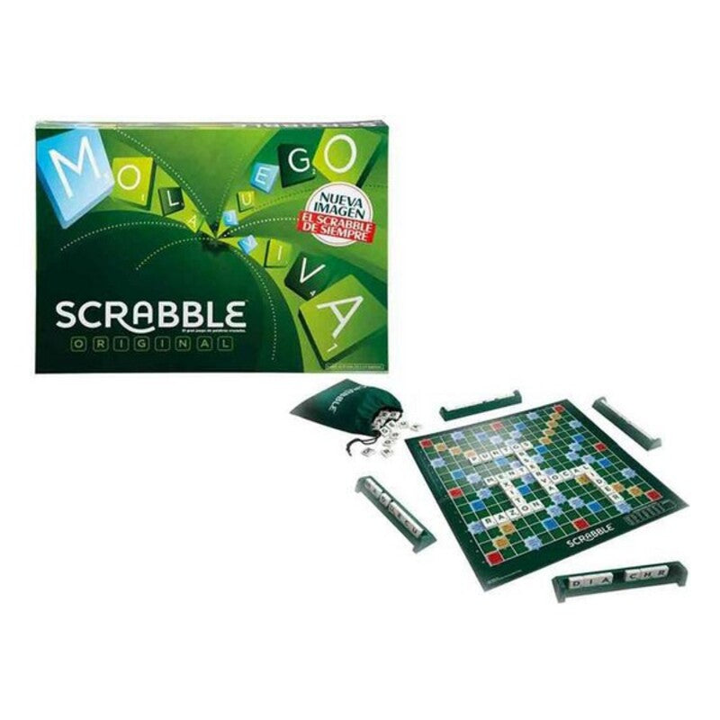 board game scrabble original mattel (es)