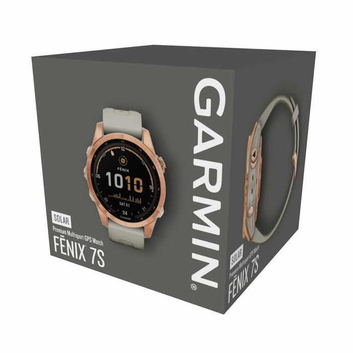 Smartwatch GARMIN fenix 7S Solar Beige Rose Gold 1,2" (Refurbished A)