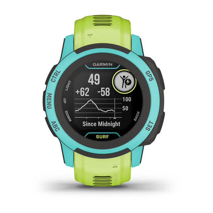 Smartwatch GARMIN Instinct 2S Surf Edition Lime 0,79" Green 1,3" 40 mm