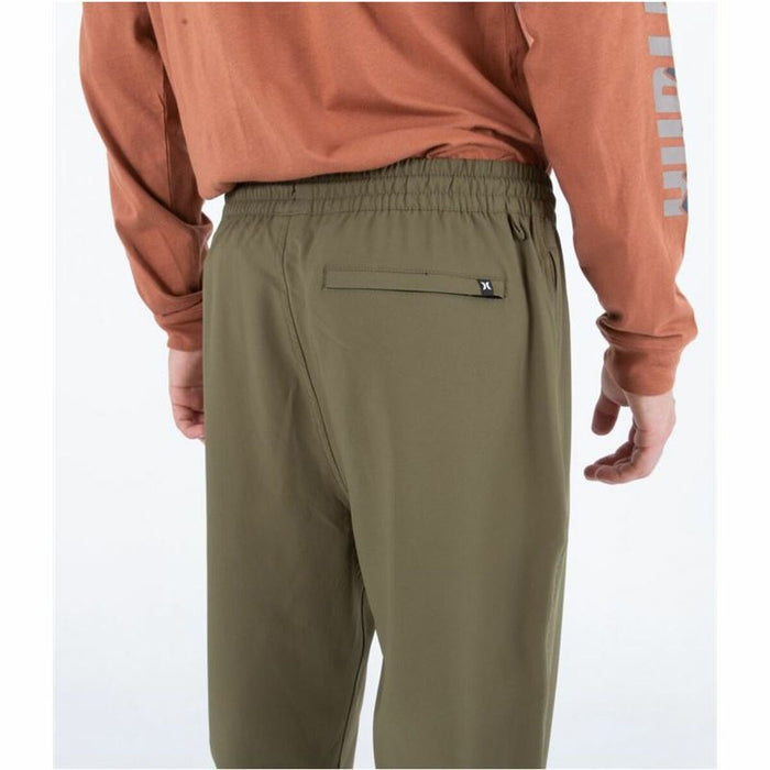 Long Sports Trousers Hurley Explorer Green Men