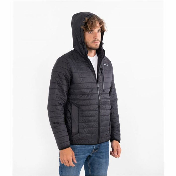 Men's Sports Jacket Hurley  Balsam Quilted Packable Black