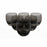 Set of glasses Arcoroc Color Studio Grey Glass 320 ml 6 Pieces