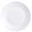 Plate Luminarc Zelie White Glass