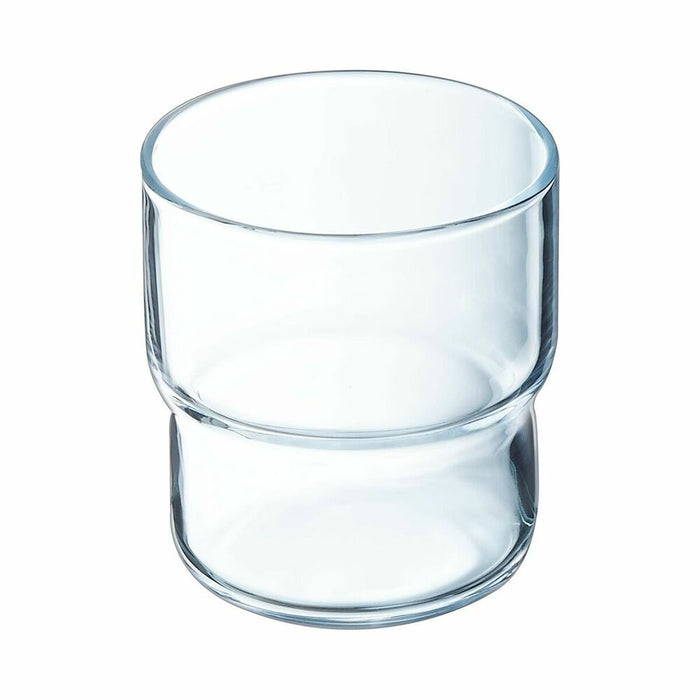 Set of glasses Arcoroc Log Transparent Glass 220 ml 6 Pieces