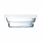 Salad Bowl Arcoroc Urban With lid Crystal Bicoloured (0,58 L)