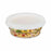 Salad Bowl Arcoroc Urban With lid Crystal Bicoloured (0,58 L)