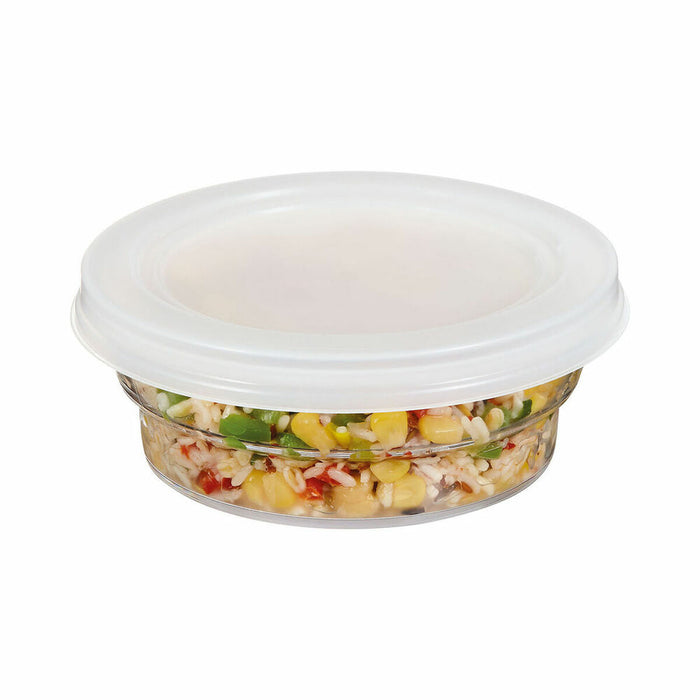 Salad Bowl Arcoroc Urban With lid Crystal Bicoloured (0,58 L)