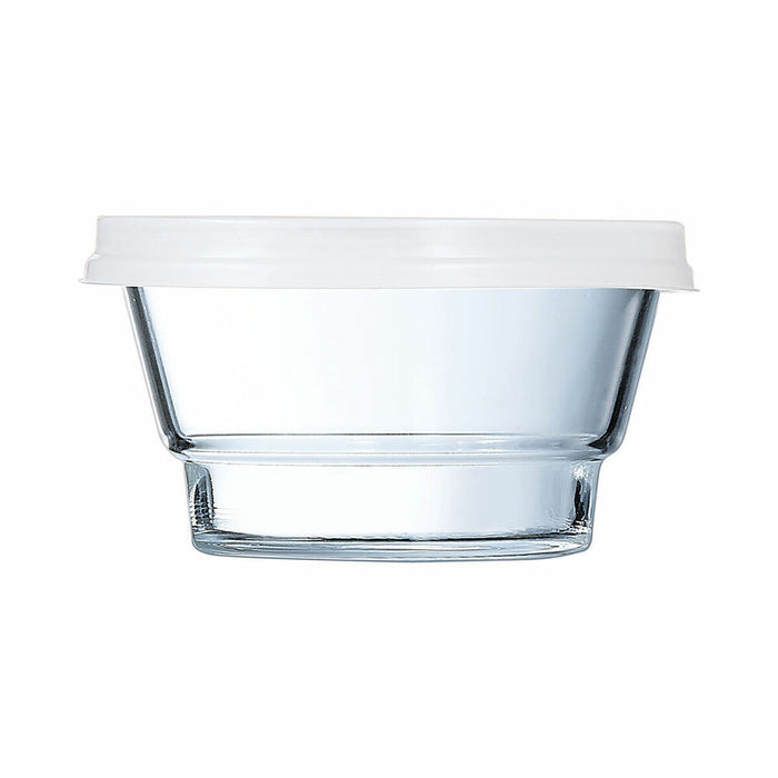 Salad Bowl Arcoroc Urban With lid Crystal Bicoloured (0,37 L)