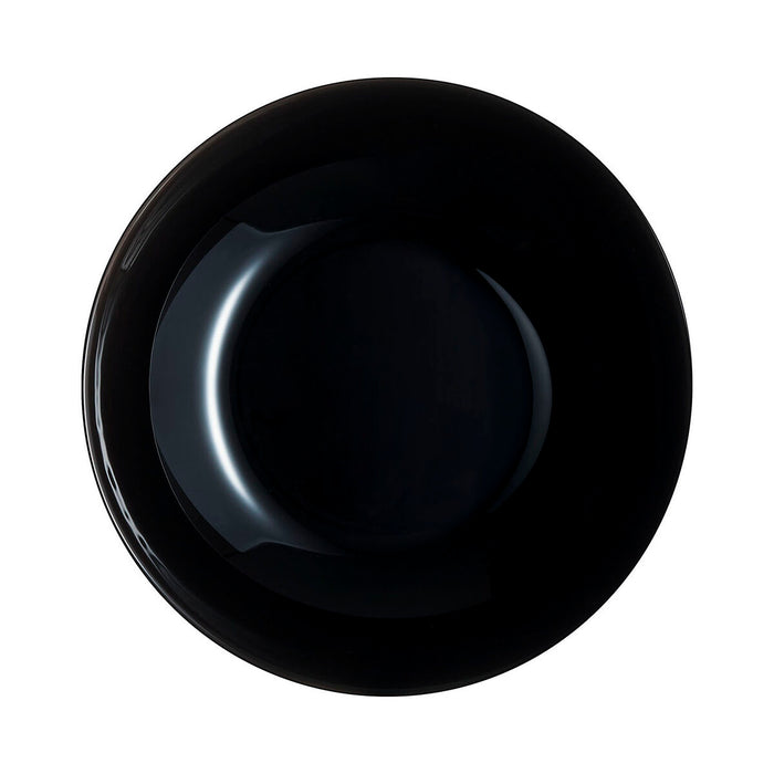 Plate Luminarc Zelie Black Glass