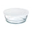 Round Lunch Box with Lid Arcoroc So Urban Bicoloured Glass 1,35 L