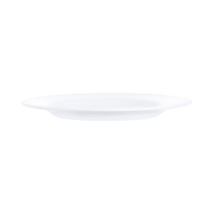 Plate set Arcoroc Intensity White 6 Units Glass 20,5 cm