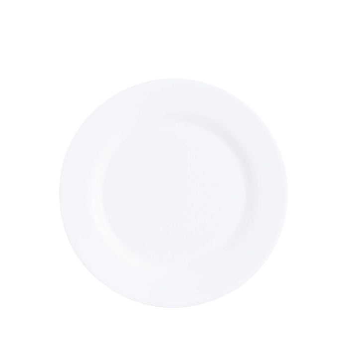 Plate set Arcoroc Intensity White 6 Units Glass 25,5 cm