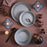 Flat Plate Luminarc Cottage Grey Glass Ø 25 cm