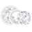 Dinnerware Set Arcopal Thelma Blue Blue Glass 12 Pieces