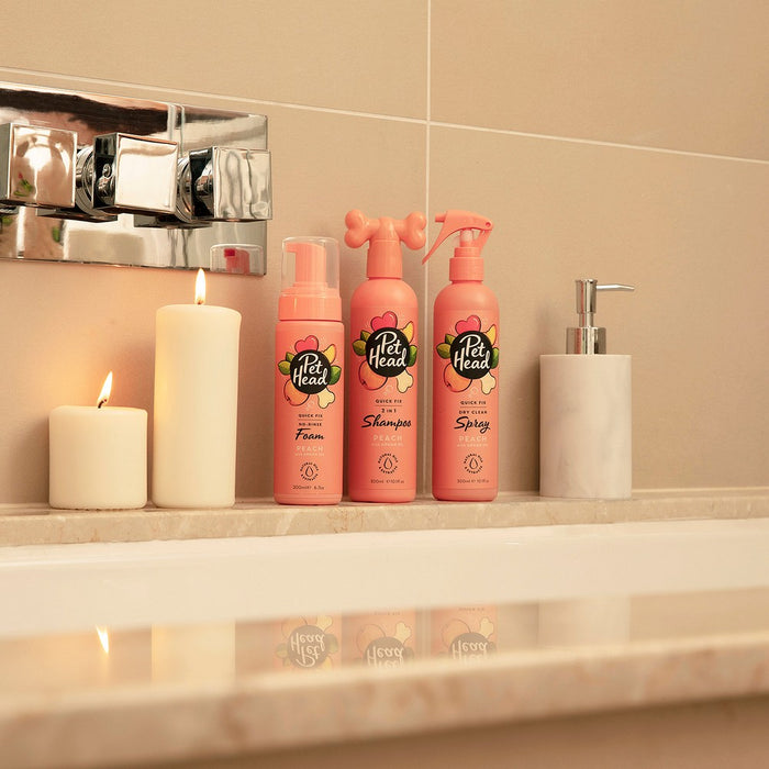 2-in-1 Shampoo and Conditioner Pet Head Quick Fix Peach (300 ml)
