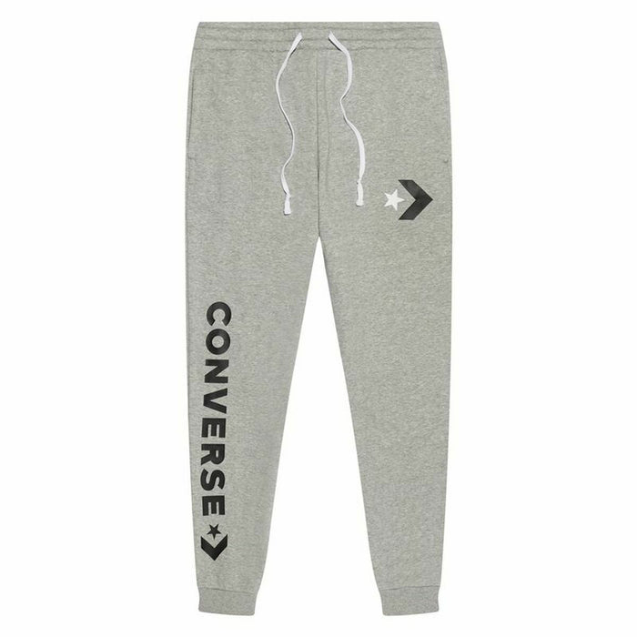 Long Sports Trousers Converse Jogger Star Grey Light grey