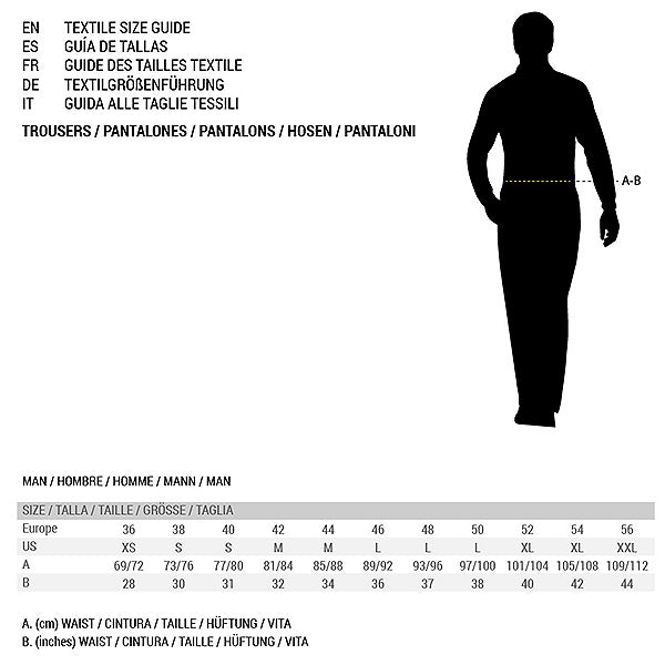 Long Sports Trousers Trangoworld Rovek Dr Black