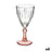 Wine glass Exotic Crystal Salmon 6 Units (275 ml)