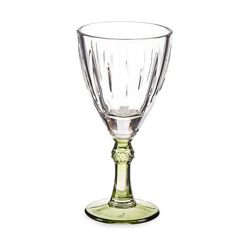 Wine glass Exotic Crystal Green 6 Units (275 ml)