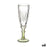 Champagne glass Exotic Crystal Green 6 Units (170 ml)