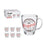 Mug Original Transparent Glass (320 ml) (6 Units)