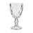 Wineglass Diamond Transparent Glass (245 ml) (6 Units)