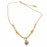 Ladies'Necklace Folli Follie 3N7S063YB (30 cm)