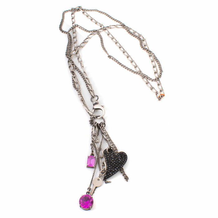 Ladies'Necklace Folli Follie 3N8B129KP (50 cm)