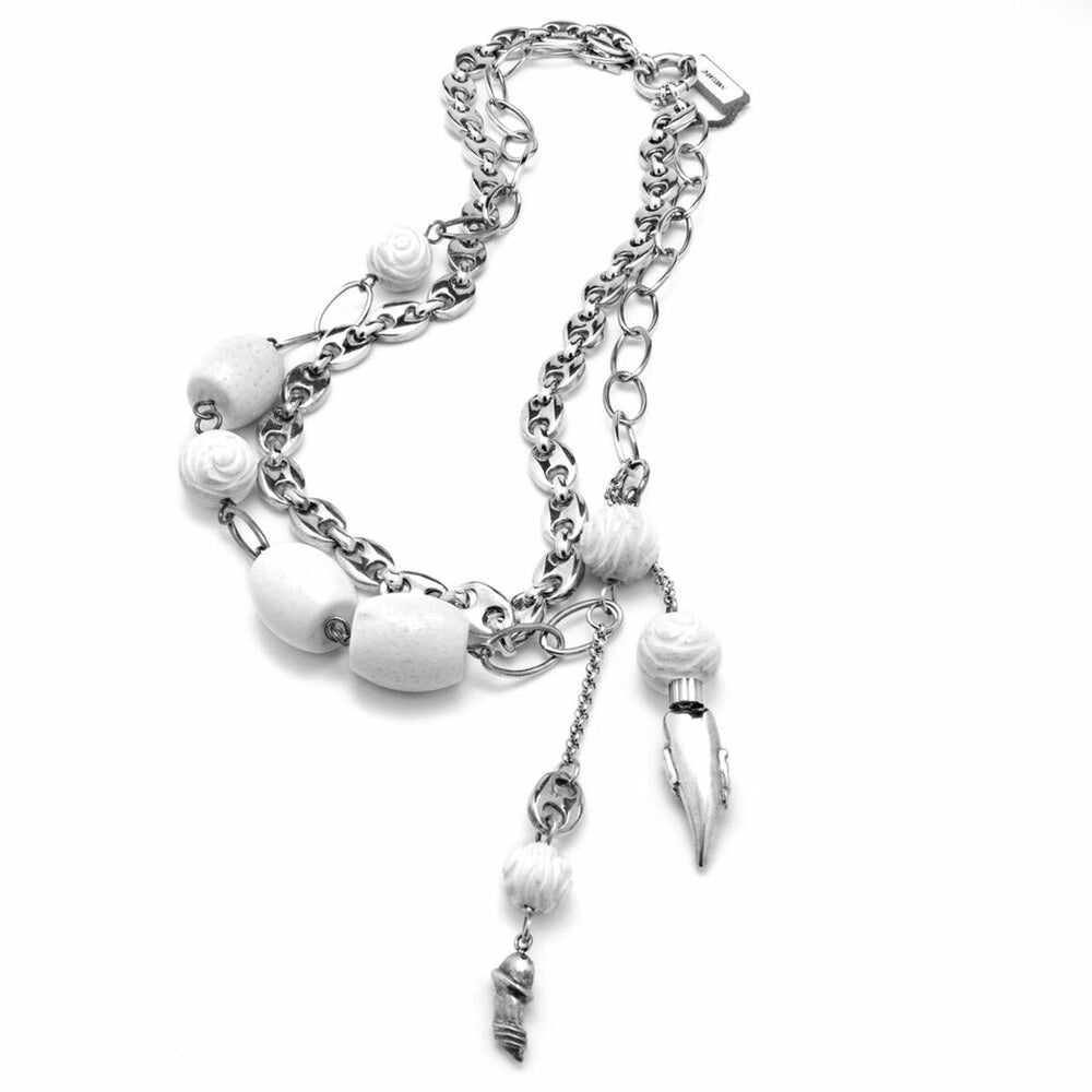 Ladies'Necklace Folli Follie 2N9F028W (45 cm)