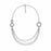 Ladies'Necklace Folli Follie 1N15F075 (38 cm)