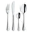 Knife Set Amefa Baguette Metal 23,5 cm (12 Units)