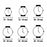 Ladies'Watch Watx & Colors RWA1036 (Ø 43 mm)