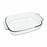 Oven Dish Pyrex Rectangular Transparent Glass (30 x 20 cm)