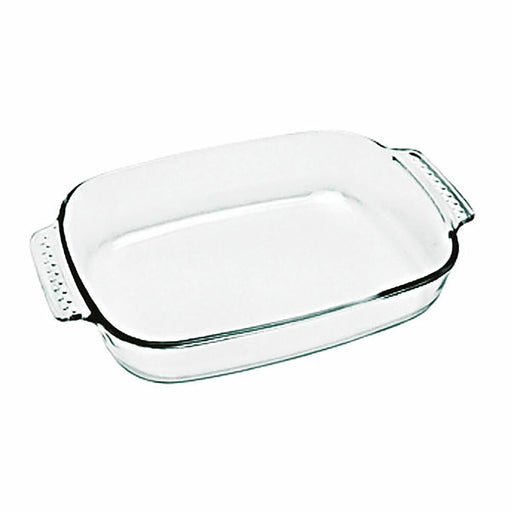 Oven Dish Pyrex Rectangular Transparent Glass (30 x 20 cm)