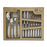 Cutlery Set Lou Laguiole Rustic 24 Pieces Bicoloured Metal