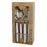 Cutlery Set Pradel essentiel Pure 24 Pieces Bicoloured Metal