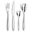 Cutlery set Amefa Actual Metal Steel Stainless steel 24 Pieces