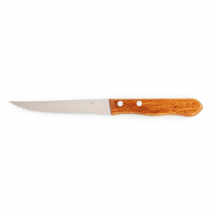 Meat Knife Amefa Steak Madera Steel Metal 12 Units 20,5 cm (Pack 12x)