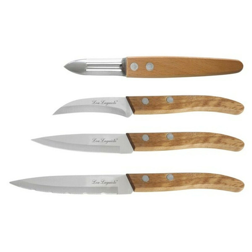 Knife Set Amefa Forest Wood 4 Pieces