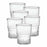 Set of glasses Duralex Stackable Transparent 6 Pieces 160 ml (12 Units)