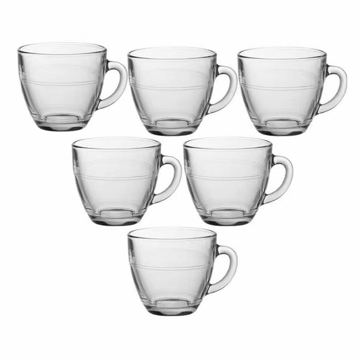 Piece Coffee Cup Set Duralex Gigogne 220 ml (6 Units)