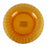 Flat Plate Duralex Picardie Crystal Amber Ø 23 cm (48 Units)