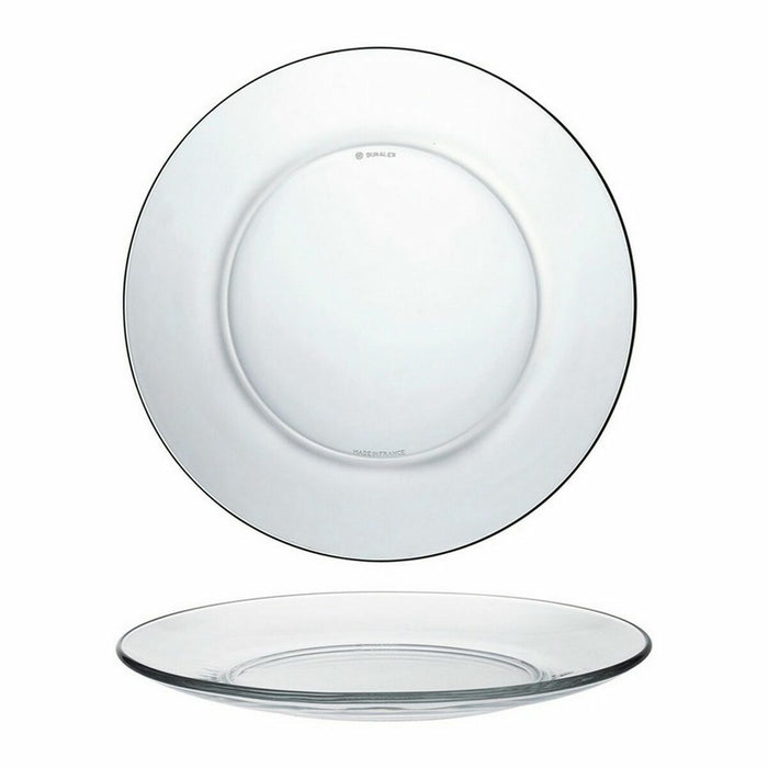 Flat Plate Duralex Lys Crystal Transparent Ø 23,5 cm (24 Units)