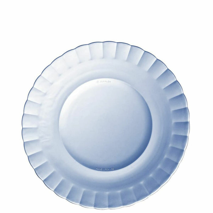 Flat Plate Duralex Picardie Blue Ø 23 cm (48 Units)