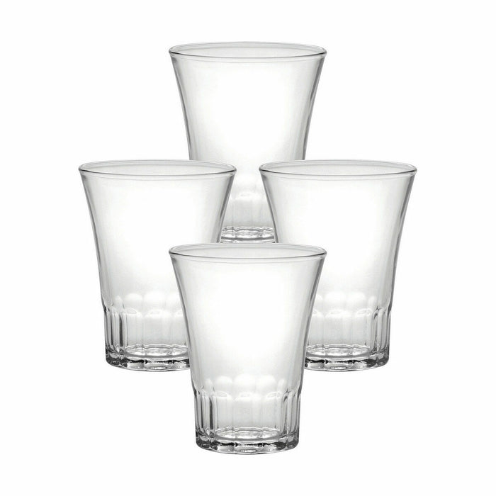 Set of glasses Duralex Amalfi Transparent 4 Pieces 170 ml (12 Units)