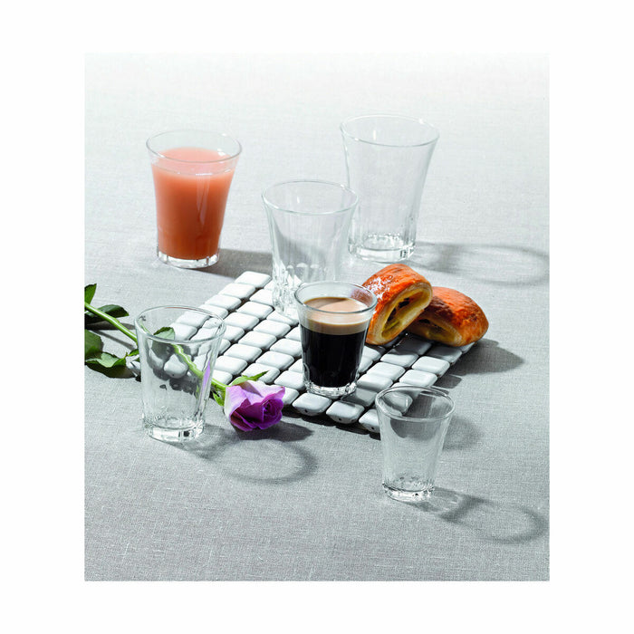 Glass Duralex Amalfi Ø 7,4 x 9,4 cm 170 ml (4 Units)