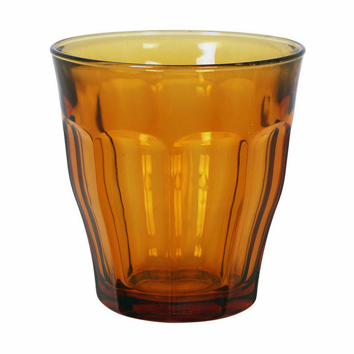 Set of glasses Duralex Picardie Amber 6 Pieces 250 ml (12 Units)